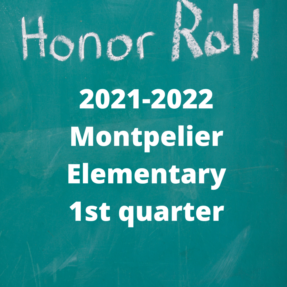 Montpelier Honor Roll