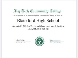 BJSHS Bruins take advantage of outstanding Ivy Tech opportunity