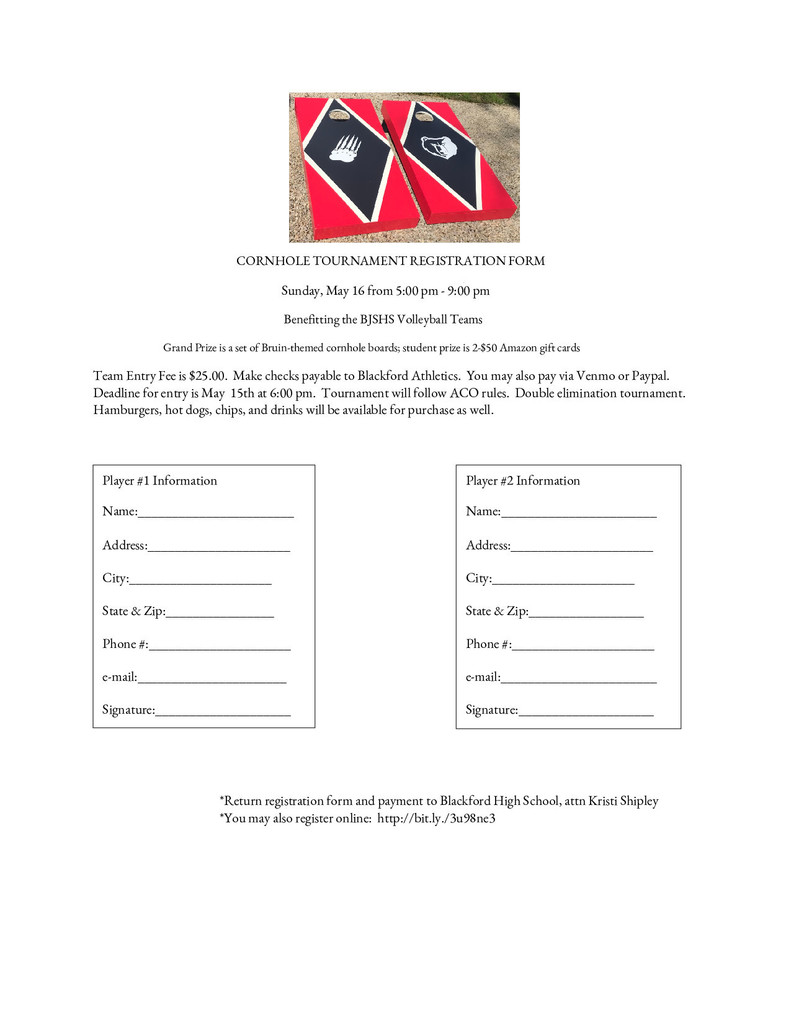 Cornhole Tournament