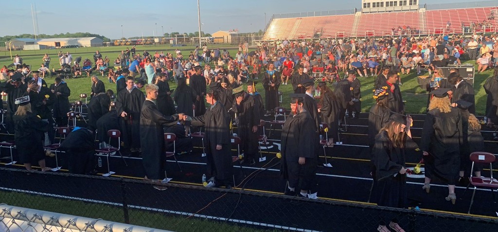 Students celebrate graduation