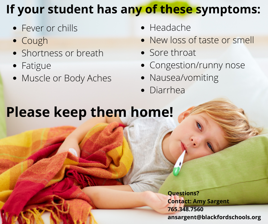 Sick kids need to stay home.