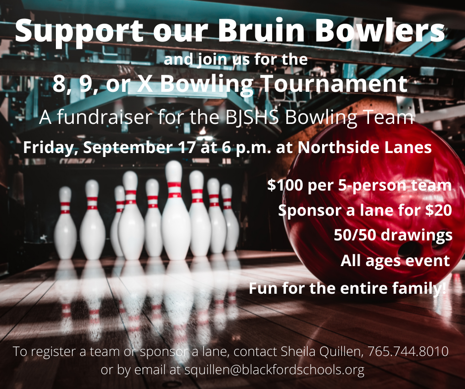Bowling Tournament flyer