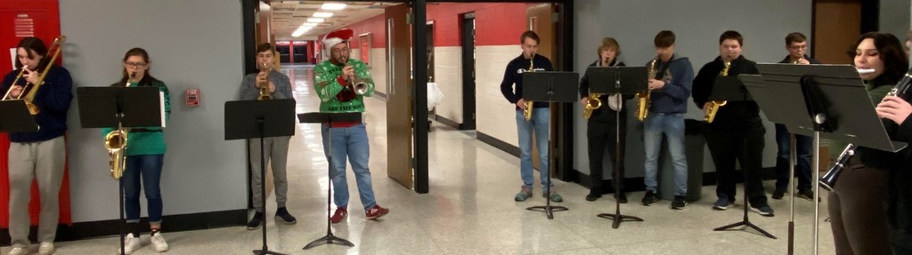Band members play for student body