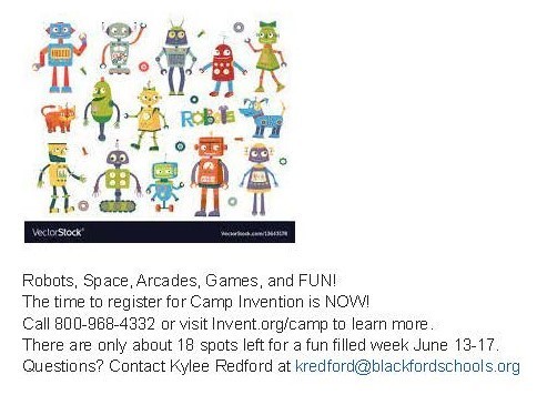 Camp Invention flyer