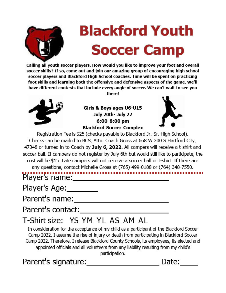 Youth Soccer Camp