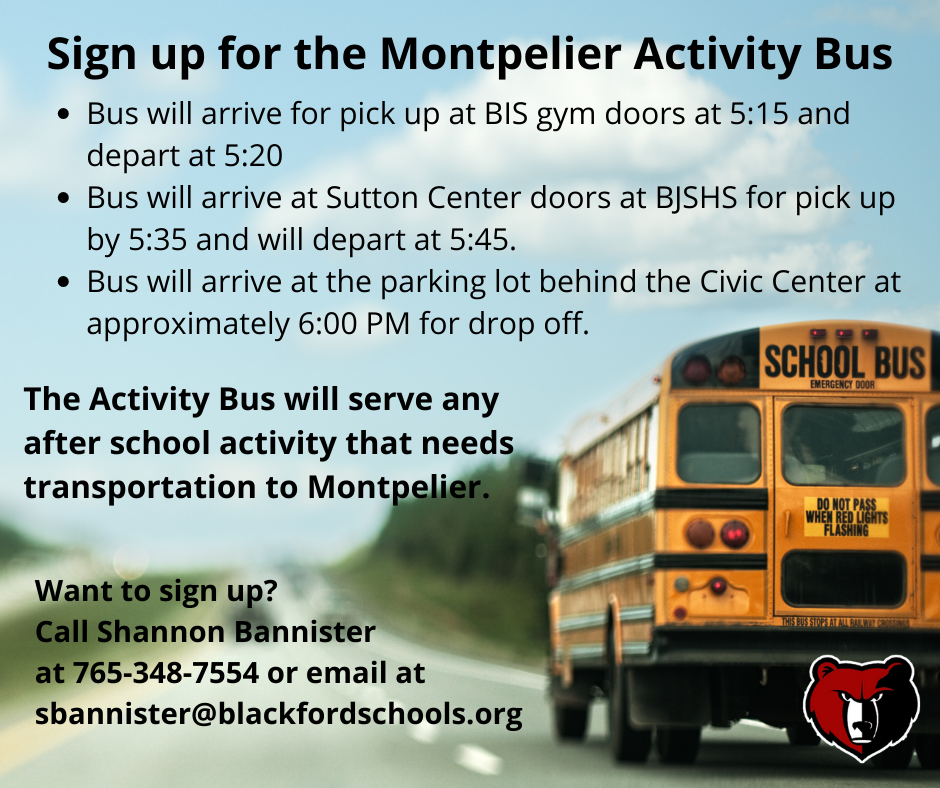 Montpelier Activity Bus
