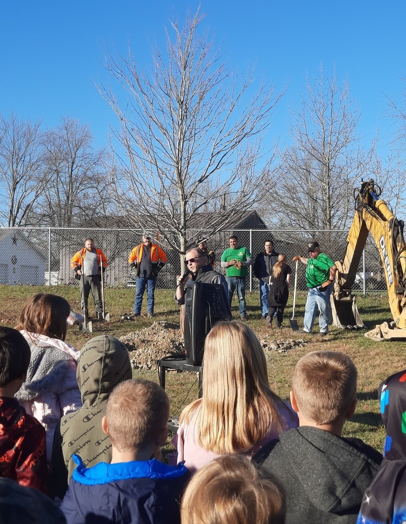 Tree planting ceremony for Jensen Jones