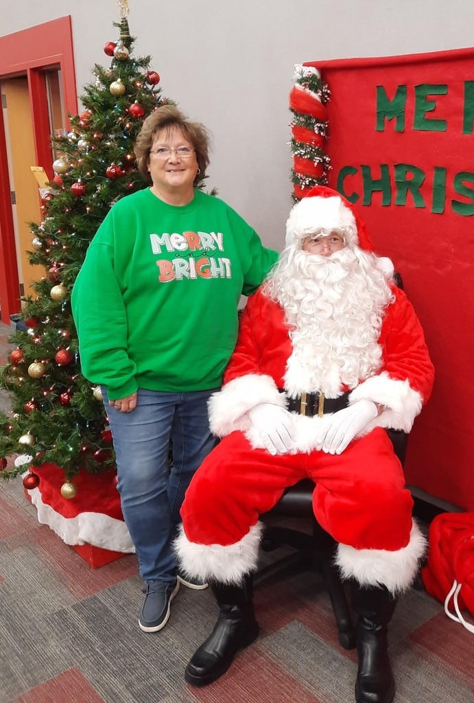 Mrs. Brown and Santa Claus