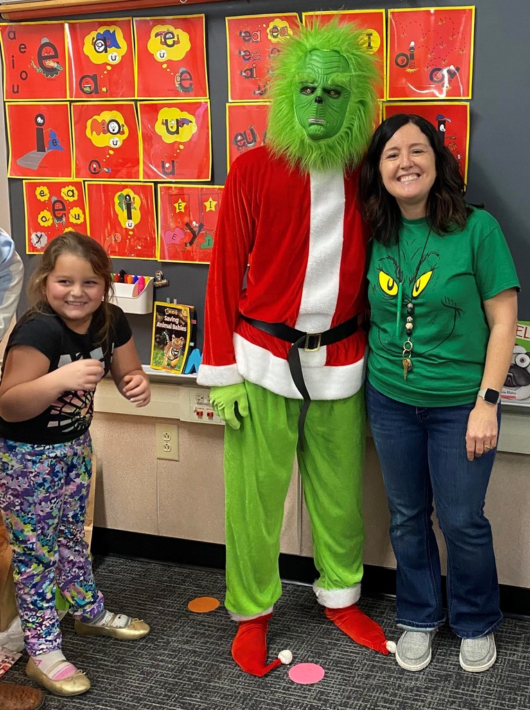 The Grinch with Mrs. Aulbach
