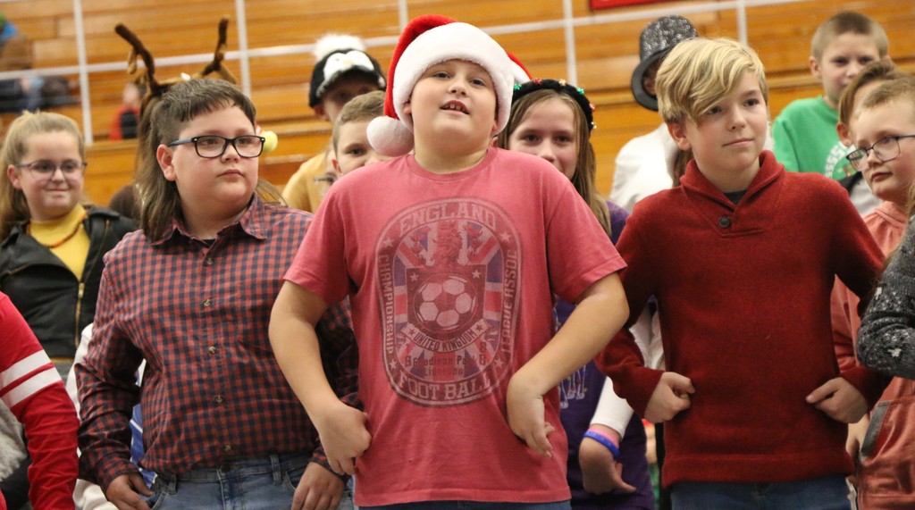 Students perform at the BIS Christmas program