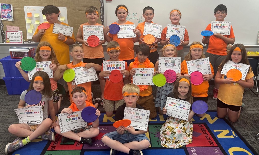 BIS 3rd grade students celebrate their accomplishments