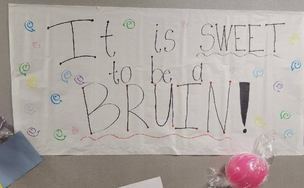It is Sweet to be A Bruin!