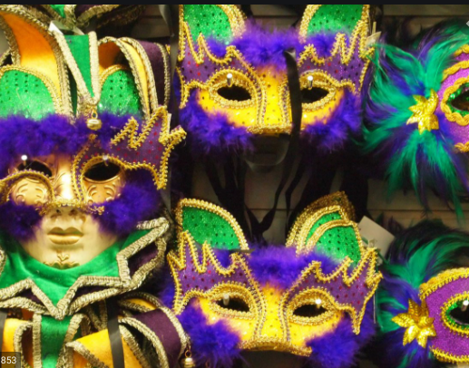Examples of Mardi Gras Masks